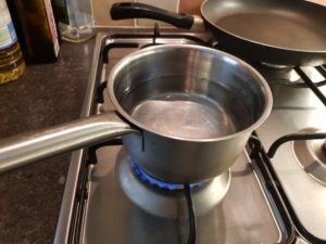 Boil the water