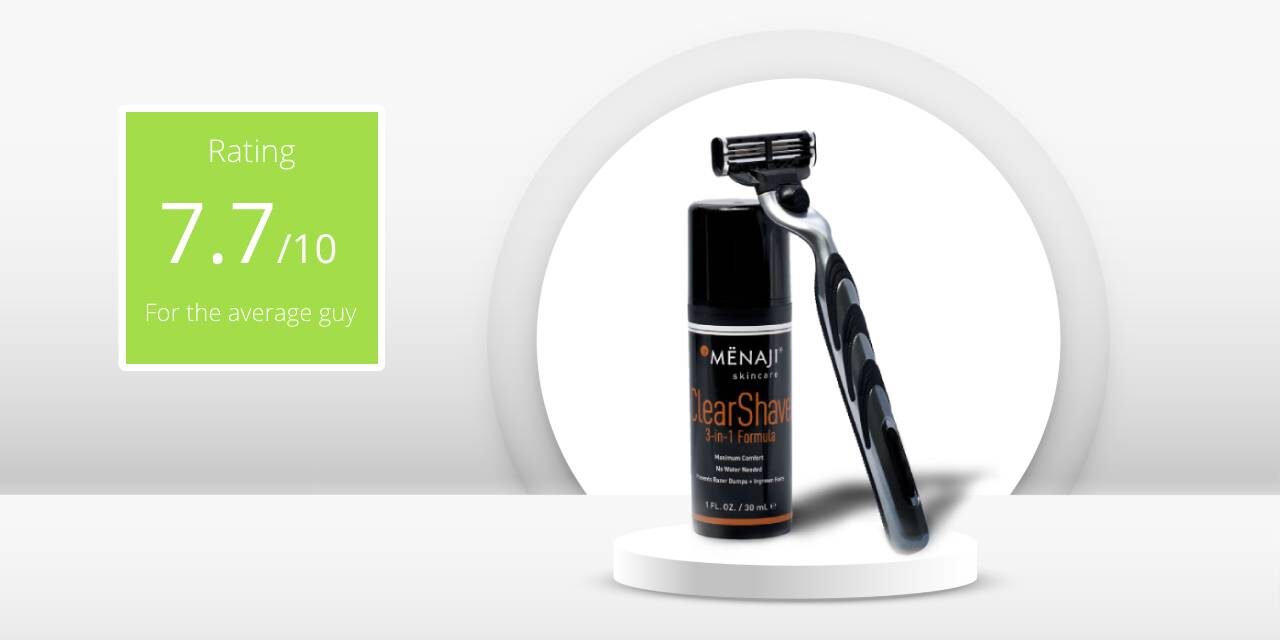 Review – Menaji Men’s ClearShave 3-in-1 Formula Shaving Gel